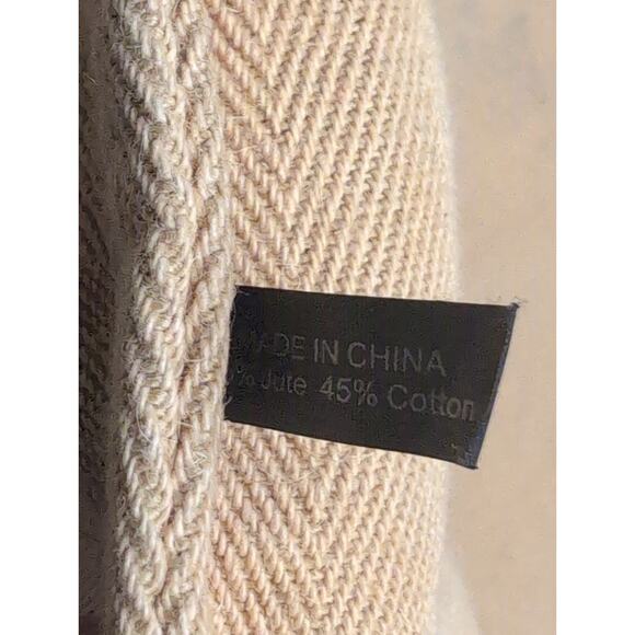 Free people rustic compass jute studded handle bag - Picture 14 of 14